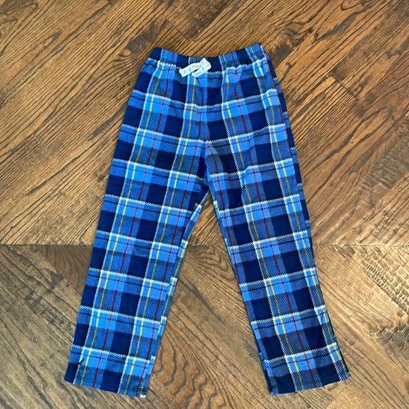 Nautica blue plaid fleece pants size 12 - Picture 1 of 1